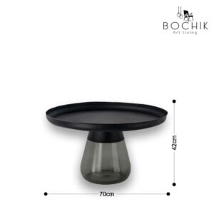 SONY-BLACK-BLACK-M-Ensemble-de-Tables-basse-tendance-en-verre-trempe-noir-et-plateau-en-Acier-Inoxidable-Couleur-Or