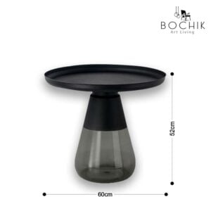 SONY-BLACK-BLACK-S-Ensemble-de-Tables-basse-tendance-en-verre-trempe-noir-et-plateau-en-Acier-Inoxidable-Couleur-Or